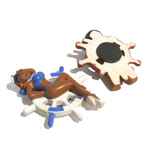 Imán de Refrigerador con Diseño de Chica en Bikini Sexy en 3D, Pin Up, Resina, Adhesivo para Refrigerador, Recuerdo, Regalo Promocional para Destinos Turísticos - Product Image 2