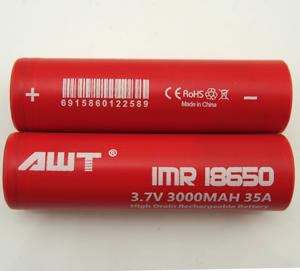 AWT 18650电池18650 3000毫安时35A 18650电池100pcs 10s 2p 18650 2.4v lo 18650 - Product Image 5