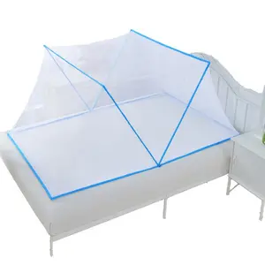 Summer Universal Installation-Free Folding Bottomless Canopy Mosquito Net Student Dormitory Baby Single Bed Portable Tent