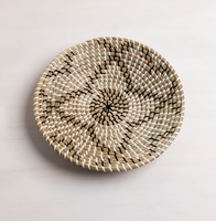 Lot de 3 paniers en osier ronds Boho Art déco pour décoration murale Prix de gros pour salle de bain Home Anniversary Decor Rope Format
