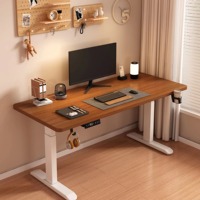 Table à manger électrique moderne réglable en hauteur, avec structure en fer, durable, écologique et design convertible pour l'ameublement domestique