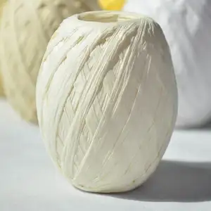 Groothandel Hoge Kwaliteit Natuurlijke Garen Papier Raffia Lint Gehaakte Raffia Leverancier