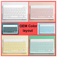 Teclado Inalámbrico Personalizado, Mini, Delgado, con Diseño en Español, Diseño en Español para Estados Unidos, para Xiaomi Redmi Pad 10.61