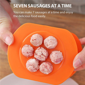 <span class=keywords><strong>Tira</strong></span> de carne para asar a la parrilla, prensadora para perros calientes, fabricante de Cevapcici, molde para salchichas de peluche, venta al por mayor de fábrica - Product Image 4