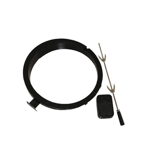 Kimstone - Accesorios Modernos de Acero Inoxidable Multifuncionales para Parrilla Kamado, <span class=keywords><strong>Kit</strong></span> de Asador de Carbón para Pollo, 18-26 Pulgadas - Product Image 4
