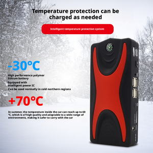 Démarreur de voiture portable 12V 8000mAh avec batterie au lithium, compresseur d'air et <span class=keywords><strong>booster</strong></span> de démarrage, avec batterie externe sans fil - Product Image 2
