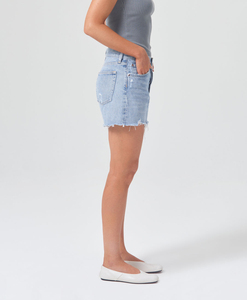 Özelleştirmek yüksek bel açık mavi yırtık kot şort bayanlar yaz ham Hem <span class=keywords><strong>Denim</strong></span> şort kadın <span class=keywords><strong>Denim</strong></span> şort kot - Product Image 4