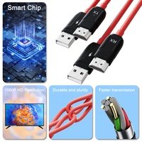 Transmisor y Receptor Inalámbrico HDMI, Extensor HDMI Inalámbrico 50M/165FT 2.4/5GHz para Transmisión de Video/Audio