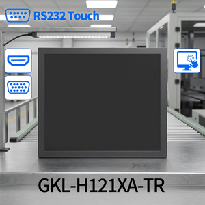 Monitor Táctil USB de Alta Calidad, Monitor Táctil Resistivo, Monitor Táctil de Montaje en Panel con Soportes de Montaje - Product Image 1