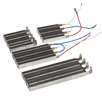 Chauffe-air haute capacité Longkey à surface céramique écoénergétique, à ailettes ondulées, PTC, compatibilité multi-tension, garantie 1 an