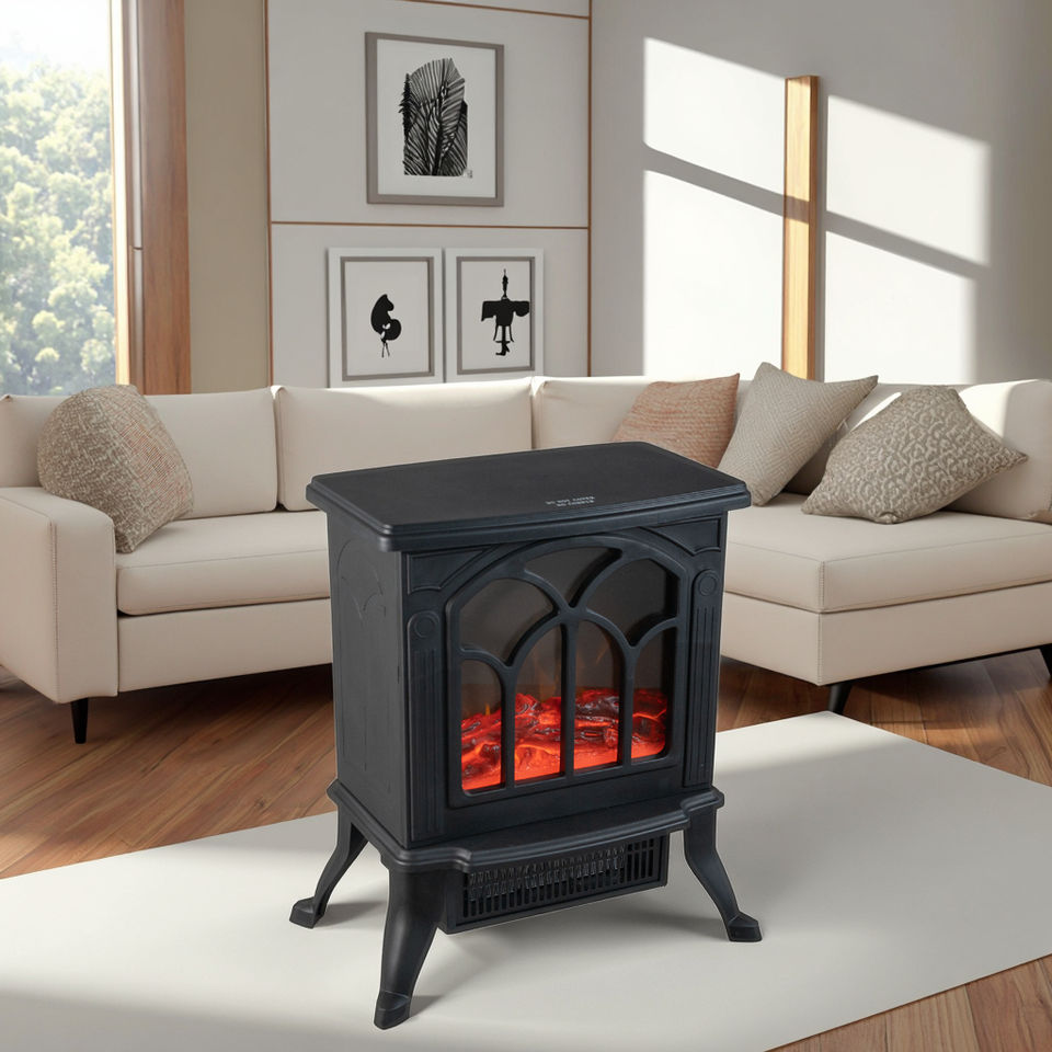 750W-1500W Electric Wide-Air Fireplace Heater - Image 3