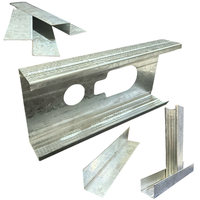 Profilés et rails en acier galvanisé ASTM C645 pour cloisons sèches |   Profilés métalliques de construction de qualité supérieure |   Revêtement anti-rouille à haute teneur en zinc