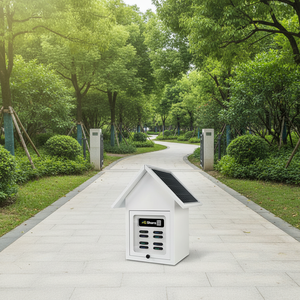 Estación de Carga Compartida WS Share de 8 Ranuras con Energía Solar |   Quiosco de Carga Público para Exteriores - Product Image 1