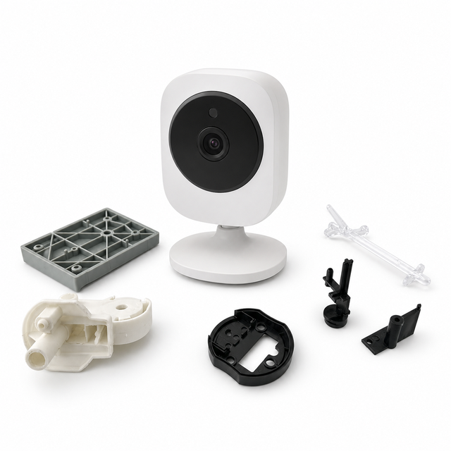 Pet Camera Housing Custom Injection Moulding ABS Plastic Enclosure with Polishing and OEM Assembly Service