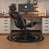 Kursi Putar Ergonomis Nyaman Dengan Penyangga Pinggang Adaptif, Tinggi Dapat Disesuaikan, Jaring Mesh, Produsen Kantor, Grosir