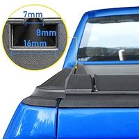 Manuell Einziehbare Aluminium-Hardtop-Abdeckung für 2009-2026 Dodge Ram 1500 5'7'' Ladefläche (Klassisch/Neues Karosserie-Design) Multifunktional