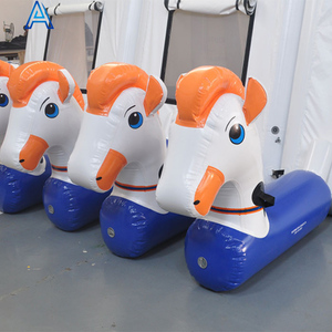 Enfants parc jardin jeu de jeu gonflable tour de cheval jouet pour air soufflé sauter cheval jouet - Product Image 2