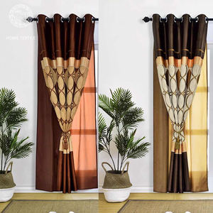 Royal Fancy Style Classic Jacquard Curtains Bedroom Set Cheap <strong>Ready</strong> <strong>Made</strong> Window Curtains - Product Image 3