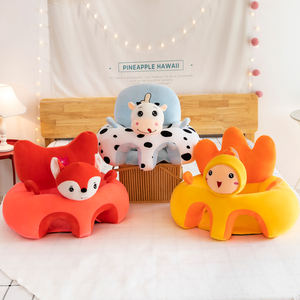 子供のための子供のための漫画ベビーソファスーパーソフトぬいぐるみサポートシートウサギ豚カエル恐竜レイジーチェア子供のための - Product Image 3