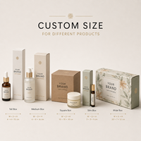Fabricant d'emballages de luxe pour soins personnels, boîtes pliantes en carton mat personnalisées avec logo pour les marques de soins de la peau haut de gamme
