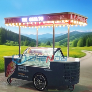 Camion de vente ambulante de nourriture rapide, mini camion électrique en acier inoxydable, design tendance, pour la vente de collations et de café - Product Image 3