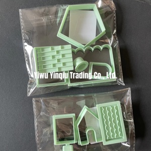 <span class=keywords><strong>Emporte</strong></span>-pièce en plastique pour <span class=keywords><strong>maison</strong></span> en pain d'épices à faire soi-même, Noël, mini <span class=keywords><strong>maison</strong></span> en pain d'épices 3D, <span class=keywords><strong>emporte</strong></span>-pièce pour fondant - Product Image 2