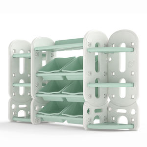 ABST Precio de fábrica Estante de almacenamiento para niños Estantería para niños y organizador de juguetes Estante de almacenamiento - Product Image 1