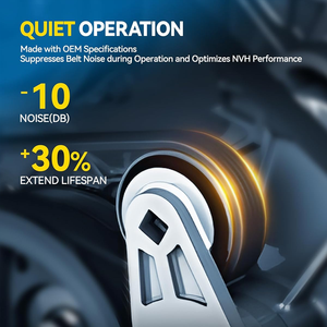Tensor de Correa para Honda Odyssey 05-10, Pilot 06-11, Accord <span class=keywords><strong>08</strong></span>-10, 3.5L V6 J35 con Polea 419310 - Product Image 6