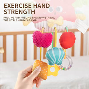 Jouet à tirer <span class=keywords><strong>en</strong></span> forme de crabe pour bébé, jouet sensoriel <span class=keywords><strong>en</strong></span> peluche douce avec plusieurs textures pour <span class=keywords><strong>les</strong></span> tout-petits - Product Image 5