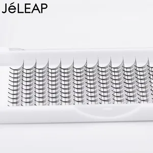 Jeleap 5D12ラインXLプレメイドボリュームファンまつげ韓国プレメイドボリュームまつげエクステンション12mmつけまつげ
