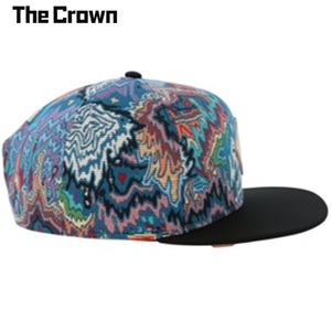 Casquette Snapback Structurée à 5 Panneaux avec Logo Personnalisé Imprimé sur Toute la Surface, Vente en Gros, Patch en Cuir, Casquette à Visière Plate, Fabricant - Product Image 5