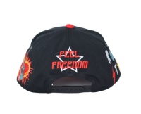 Gorras de Béisbol Estructuradas de 5 Paneles con Elementos Chinos Personalizados, Gorras Snapback de Moda con Bordado 3D para Club de Música y Guitarra