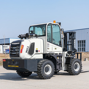 Nhà máy 4x4 tất cả các địa hình xe nâng syc100 10 tấn giá - Product Image 4