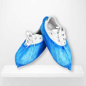 पीपीई सुरक्षा उपकरण डिस्पोजेबल प्लास्टिक शू कवर सीपीई शू कवर - Product Image 4