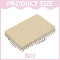 Carnet d'esquisse accordéon à couverture rigide pour aquarelle, format concertina, papier vierge 300 GSM pour la peinture, les croquis en voyage et en extérieur, Noël