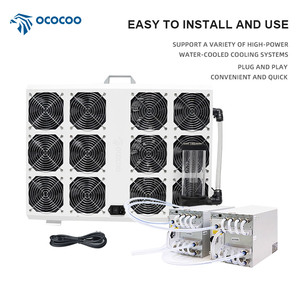 Enfriador Líquido Externo Integrado Industrial OC-BC23, Radiador de Agua Todo en Uno de 120 mm*12 para Estaciones de Trabajo con IA de Alto Rendimiento - Product Image 1
