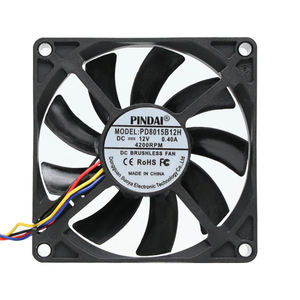 <span class=keywords><strong>Ventilateur</strong></span> de refroidissement pour ordinateur portable, axial sans balais, haute vitesse, 4200 tr/min, 80 mm, 80x80x15 mm, 12 V, 24 V - Product Image 2