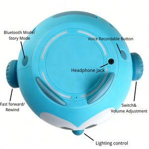 Jouet éducatif à piles au lithium, figurines RFID, peluches pour tout-petits, jeu tactile préscolaire, technologie NFC, mises à jour téléchargeables, histoire - Product Image 4