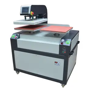 40*50cm Automatic 2 Station Heat Press Machine With Laser Alignment For Short/t-shirt/hoodies/pants/mouse Pad Heat Press