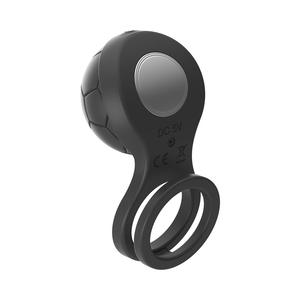 Ferngesteuerter Vibrations-Penisring mit Kugeldesign aus Silikon für Männer zur Verzögerung der Ejakulation Paar-Sexspielzeug Klitoris-<span class=keywords><strong>Stimulator</strong></span> - Product Image 5