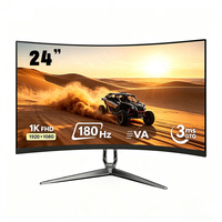 Moniteur de jeu incurvé 24 pouces 2800R 180Hz 1920*1080 1ms pour ordinateur de bureau – Meilleur prix de gros