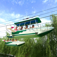 Installations du parc d'attractions Cableways Spacecraft Mountain Aerial Ropeway Dirigeable Cable Car à vendre