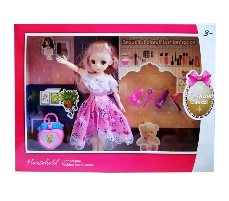 12 inch beautiful cute dolls and diary