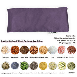 Personalizado suave orgánico ojo almohada máscara caliente frío aromaterapia meditación ponderado mancha lavanda semilla sueño Yoga ojo almohada - Product Image 6