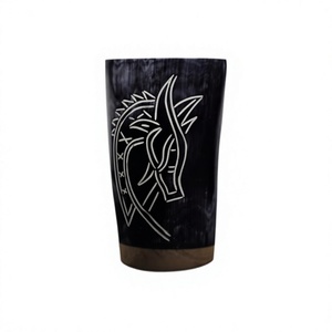 Tasse à boisson marbrée vintage, matériau organique écologique, luxe moderne pour mariage, bureau et usage domestique - Product Image 1