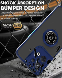 Funda de teléfono móvil para <span class=keywords><strong>OPPO</strong></span> <span class=keywords><strong>Reno</strong></span> <span class=keywords><strong>8</strong></span> <span class=keywords><strong>Pro</strong></span>, mate, con anillo de Metal, soporte magnético, a prueba de golpes, para <span class=keywords><strong>OPPO</strong></span> - Product Image 4