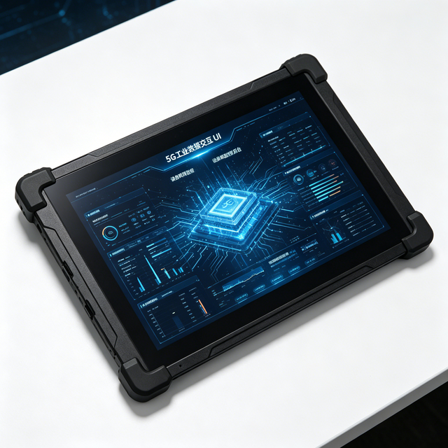 Intel 8GB RAM Dustproof Shockproof Design 24-Hour Long-Life Battery AI-Ready Rugged Industrial Tablet PC for Production Lines