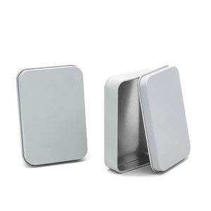 صندوق شوكولاتة معدني مستطيلي مخصص مطبوع صندوق شاي صندوق هدايا - Product Image 3