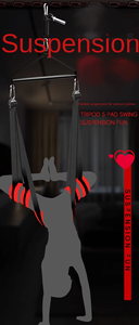 Columpio <span class=keywords><strong>sexual</strong></span> para adultos montado en el techo, Kit de Bondage para parejas BDSM, eslinga giratoria para varias posiciones sexuales, juguetes de restricción para SM - Product Image 6