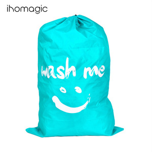 Sac à linge robuste en <span class=keywords><strong>Nylon</strong></span> avec cordon de serrage, grande capacité, nettoyage à sec bon marché - Product Image 2